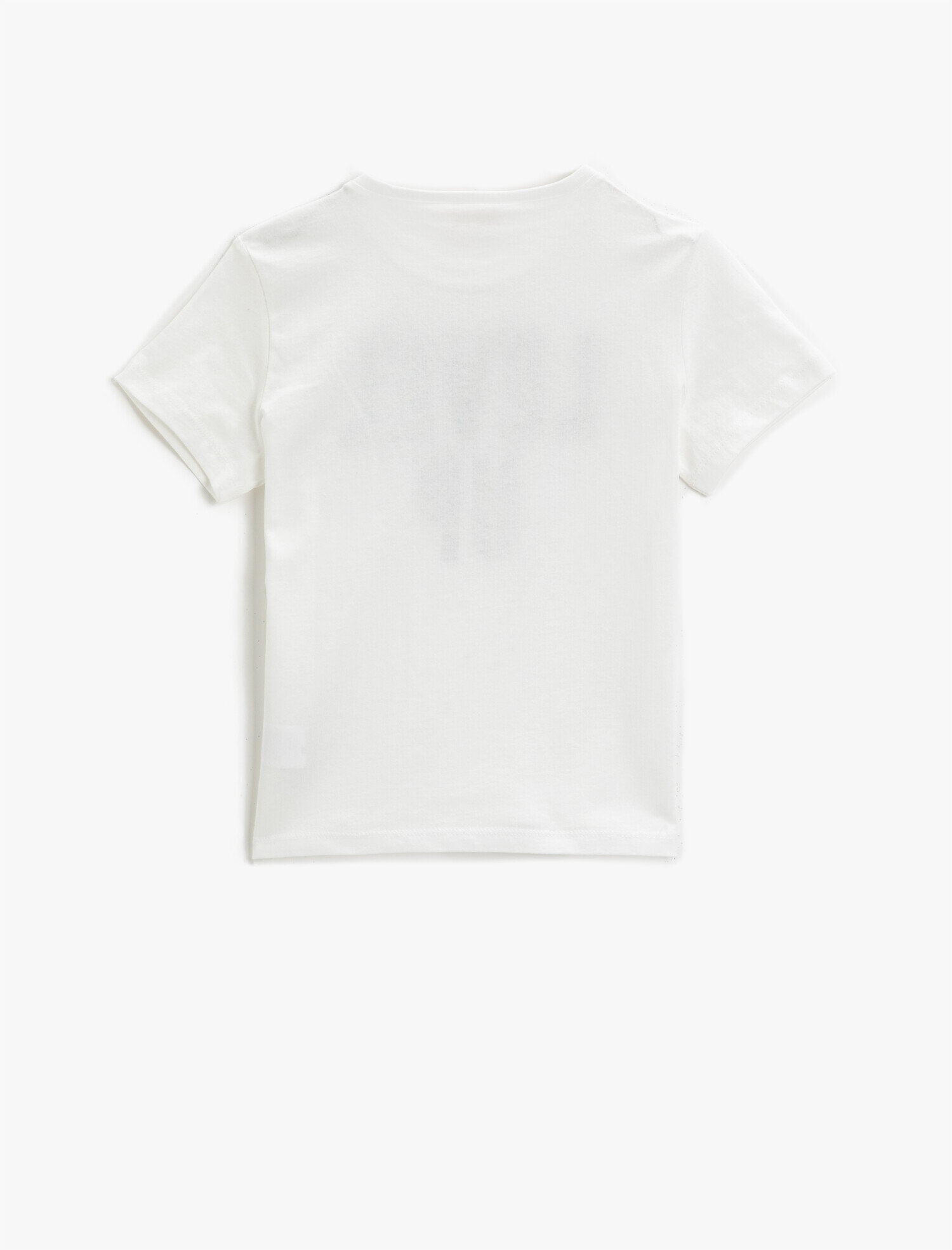  Erkek Çocuk Slogan Baskılı Tişört Pamuklu Kısa Kollu