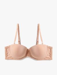 Microfiber Strapless Comfort Sütyen