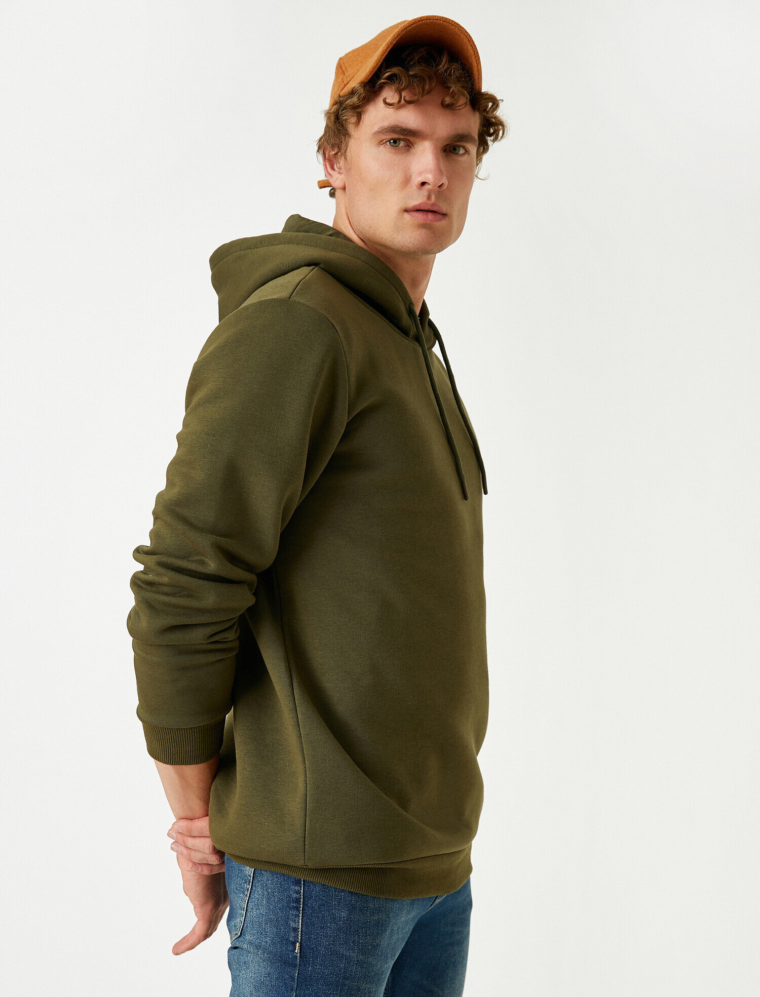   Basic Kapüşonlu Sweatshirt