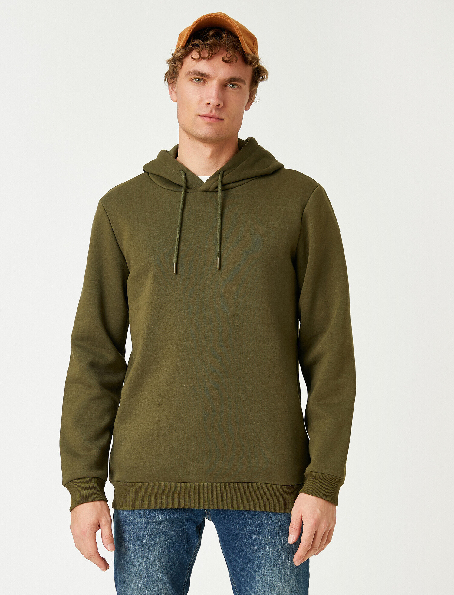   Basic Kapüşonlu Sweatshirt