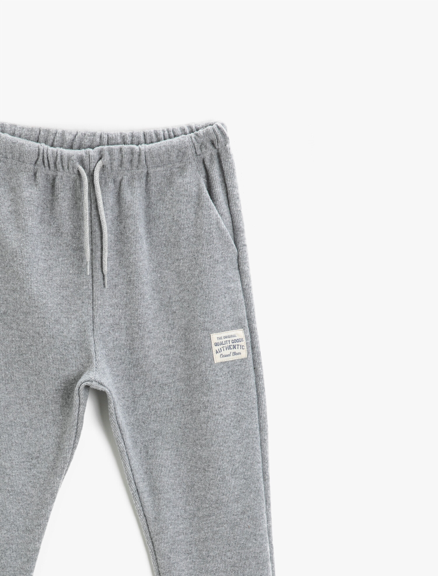  Erkek Çocuk Jogger Eşofman Altı Cepli Beli Bağlamalı