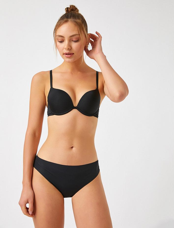  Destekli Sütyen Ekstra Dolgulu Kaplı Balenli