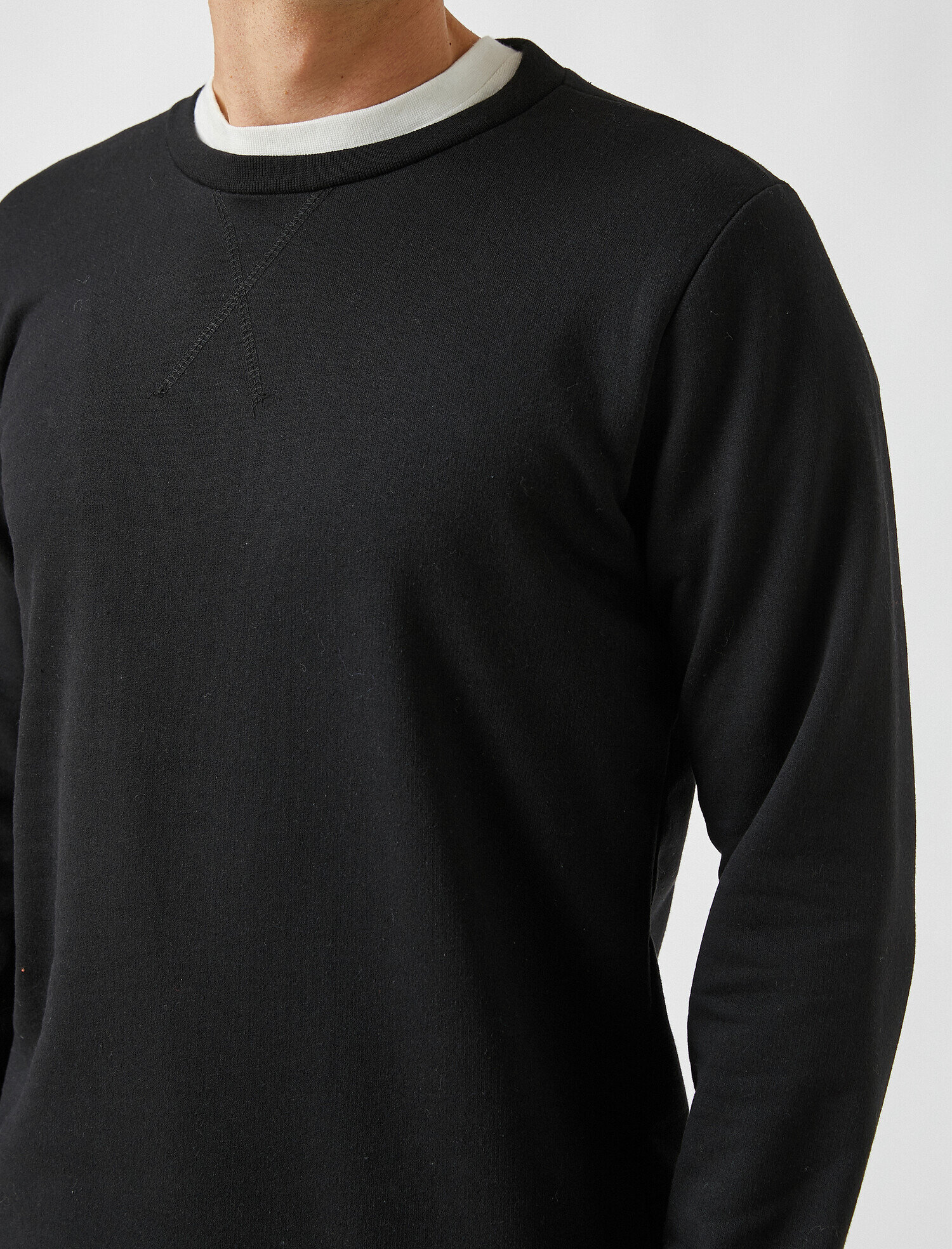   Basic Sweatshirt Pamuklu