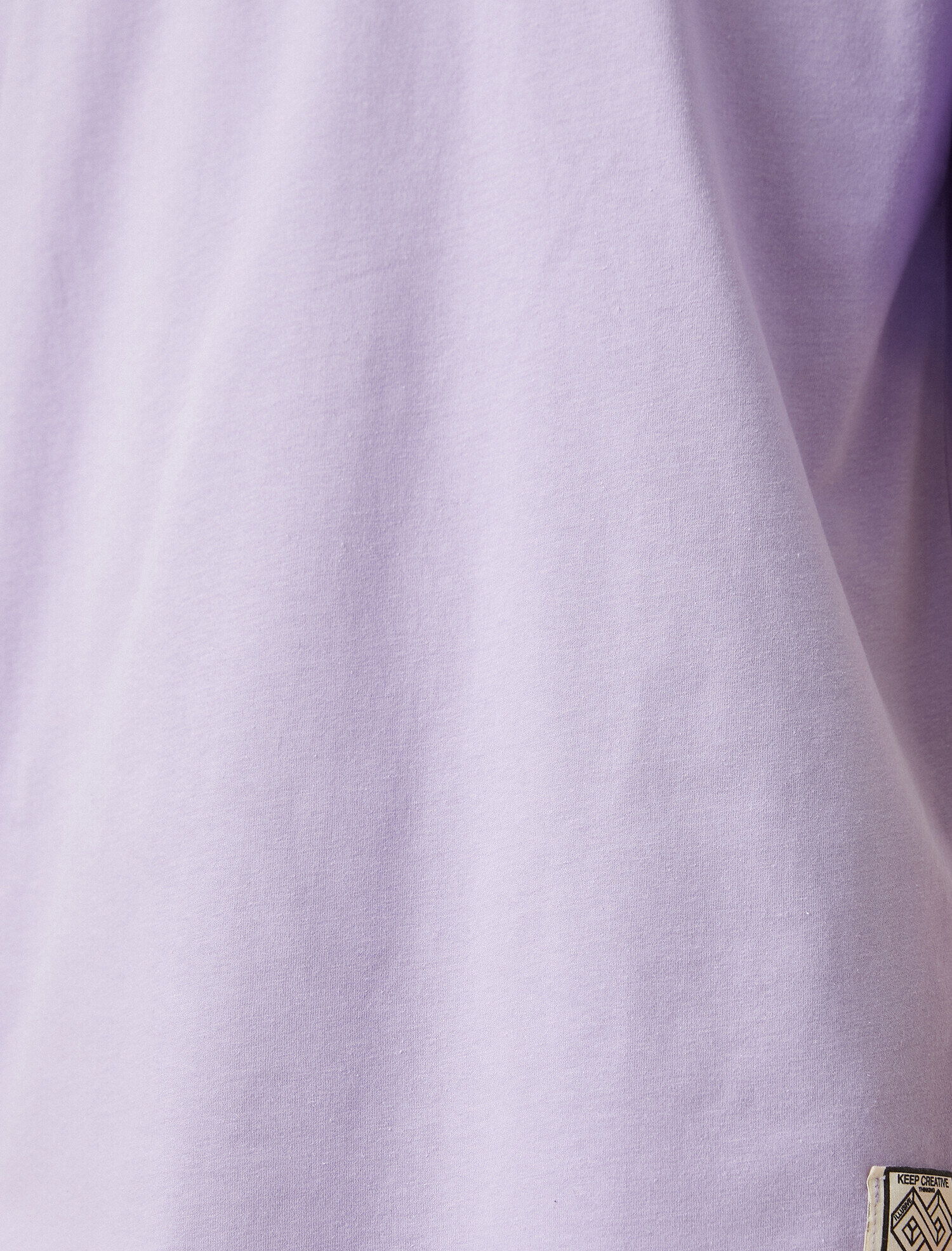   Basic Oversize Tişört Bisiklet Yaka