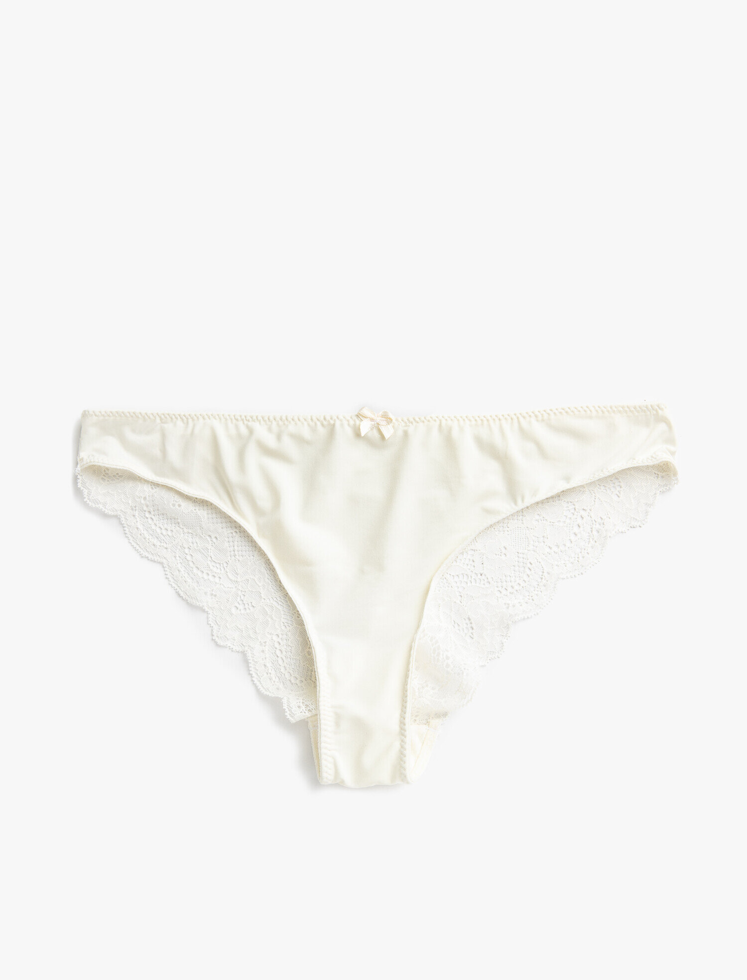   Arkası Dantelli Brief Külot