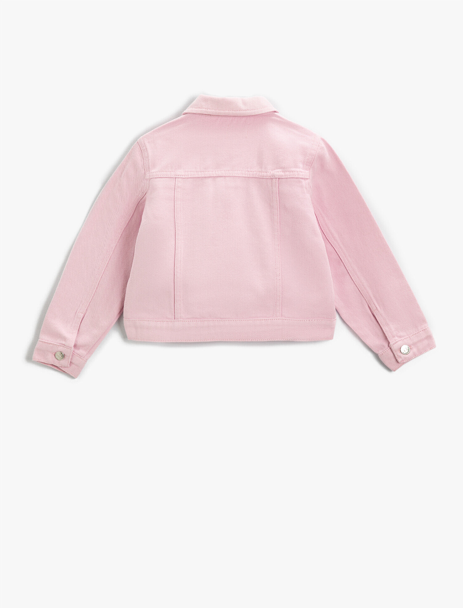  Kız Çocuk Uzun Kollu Kot Ceket Pamuklu