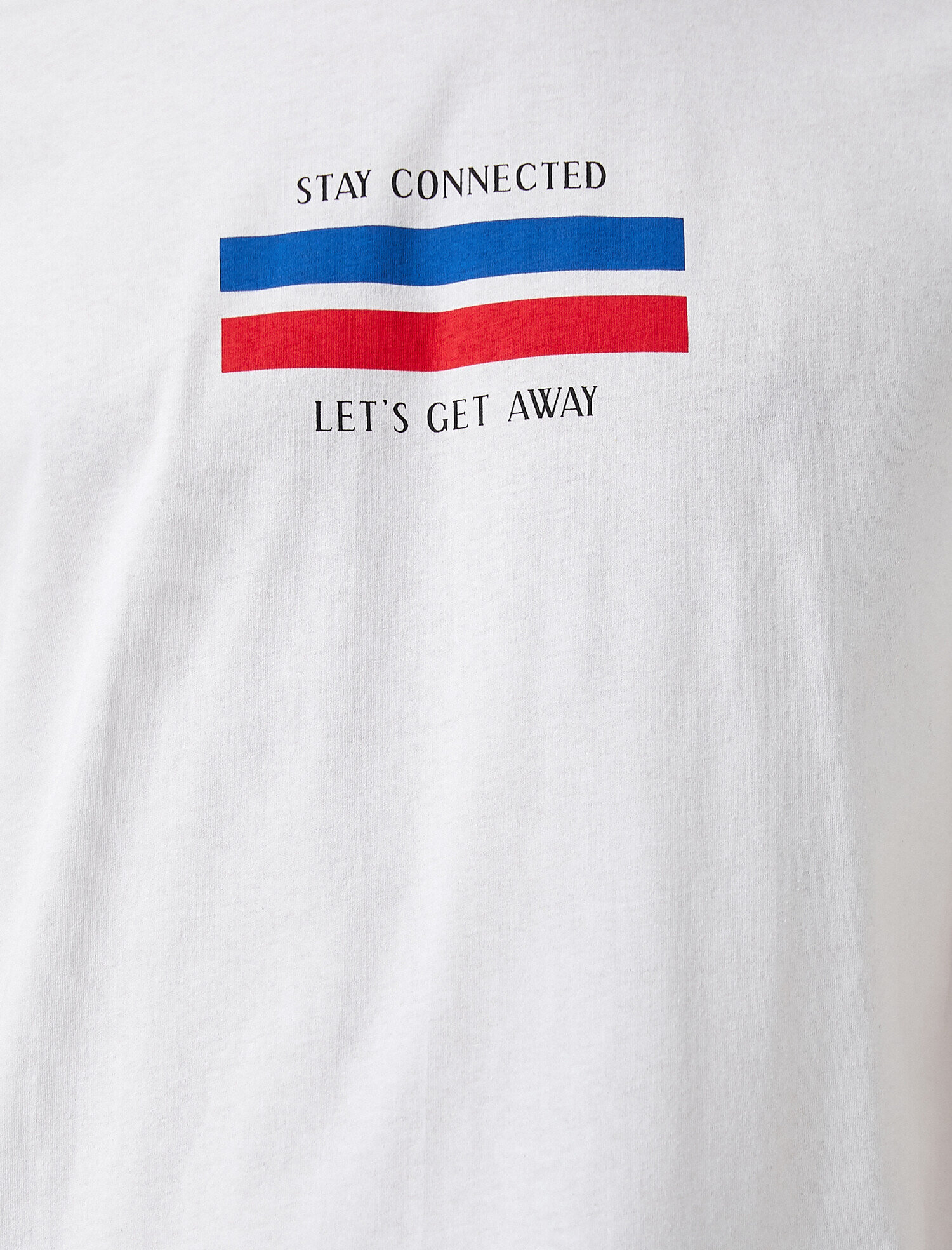   Slim Fit Baskılı Tişört