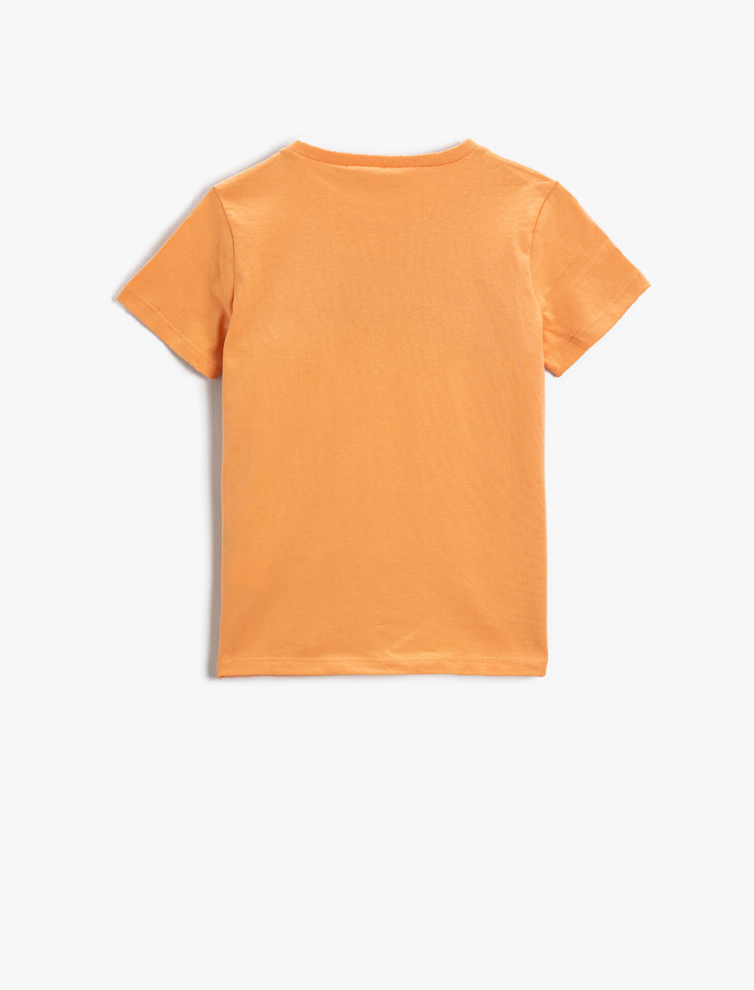  Erkek Çocuk Tropik Baskılı Kısa Kollu Tişört Pamuklu