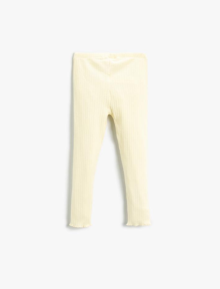 Kız Bebek Tayt Pamuklu