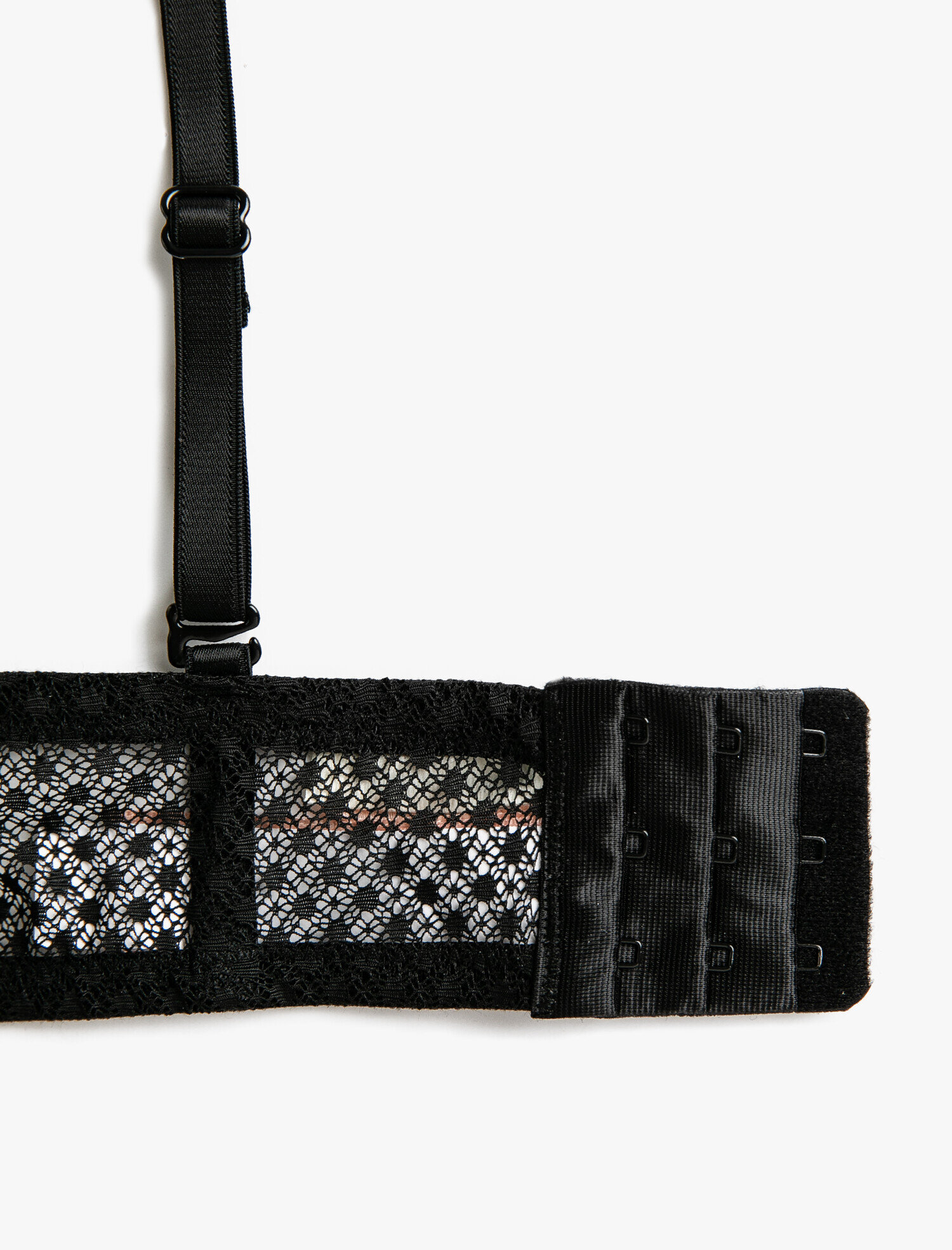   Straplez Push Up Sütyen Destekli Dolgulu Kaplı Balenli