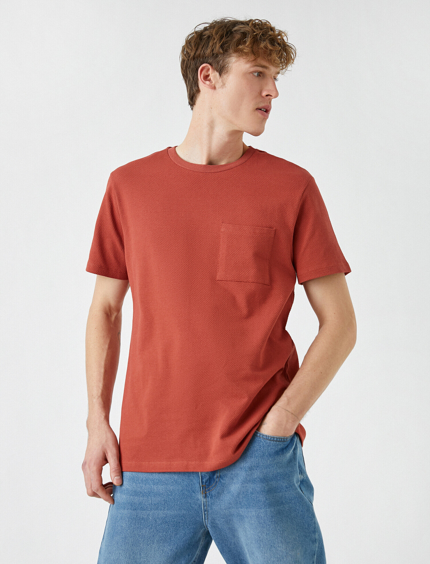 Slim Fit Basic Tişört