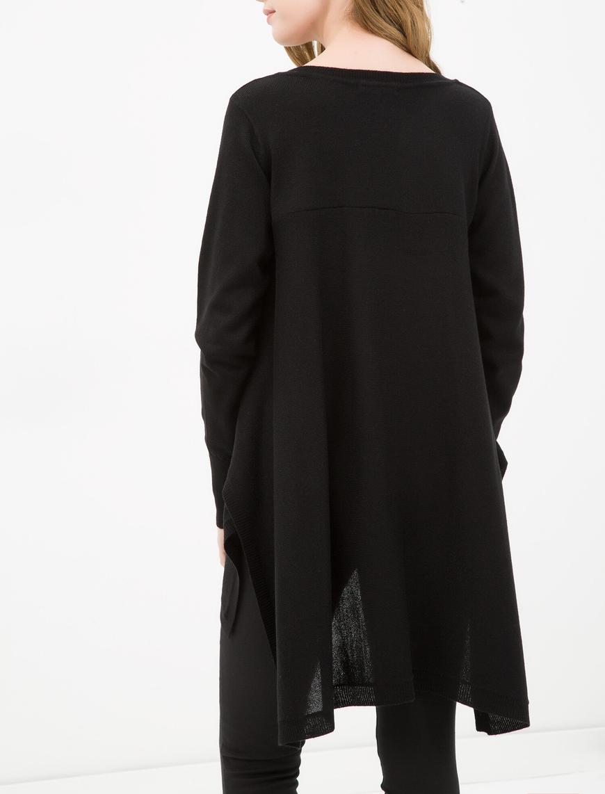  Bisiklet Yaka Tunik