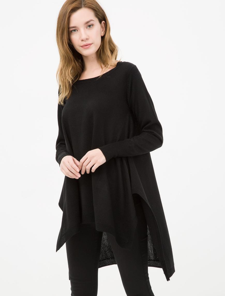   Bisiklet Yaka Tunik