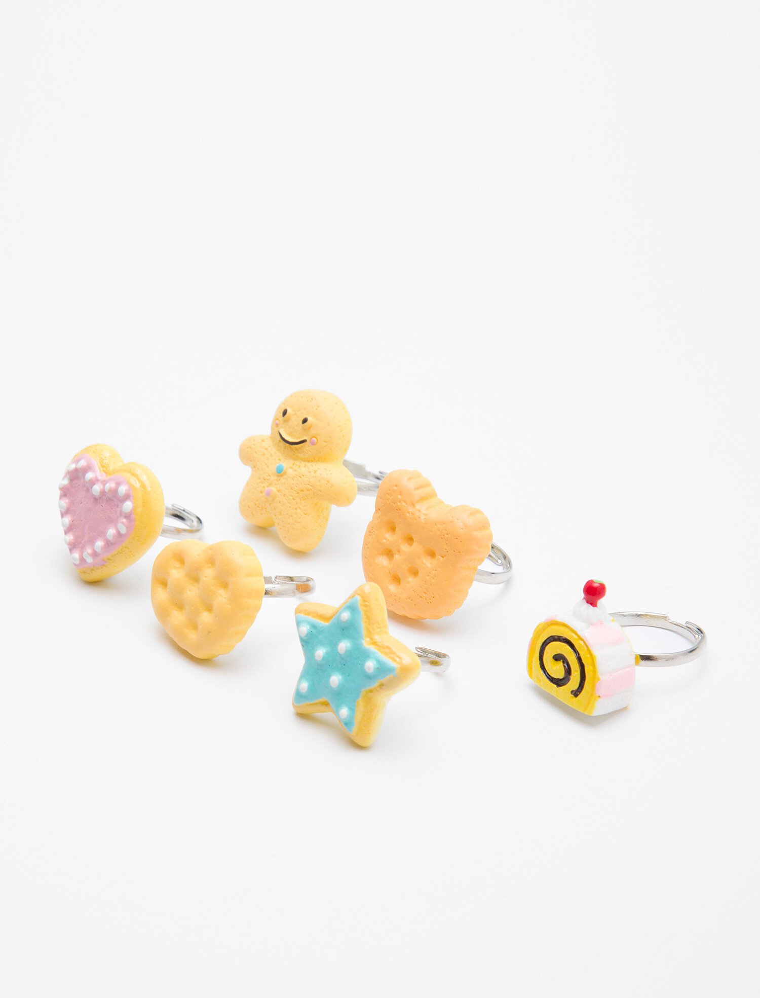  Kız Çocuk Çoklu Yüzük Seti