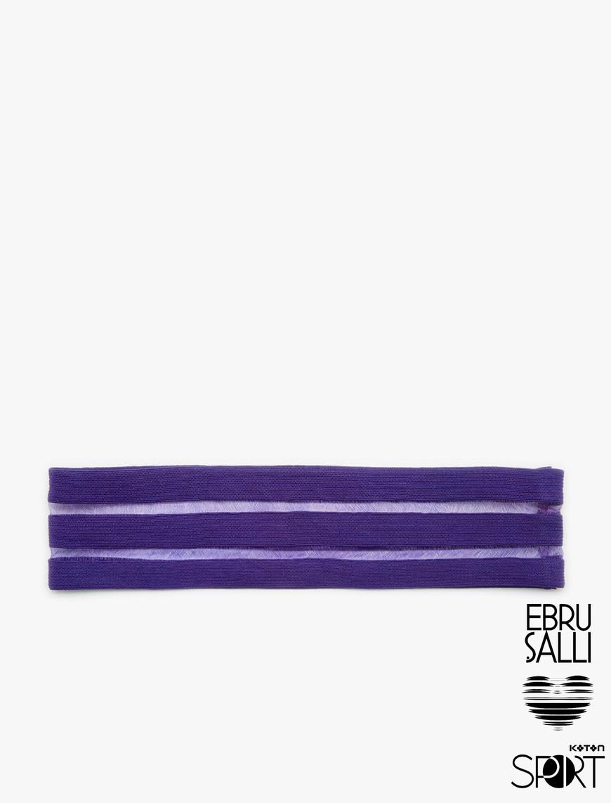  Kadın Ebru Şallı Loves Koton Sport Bandı