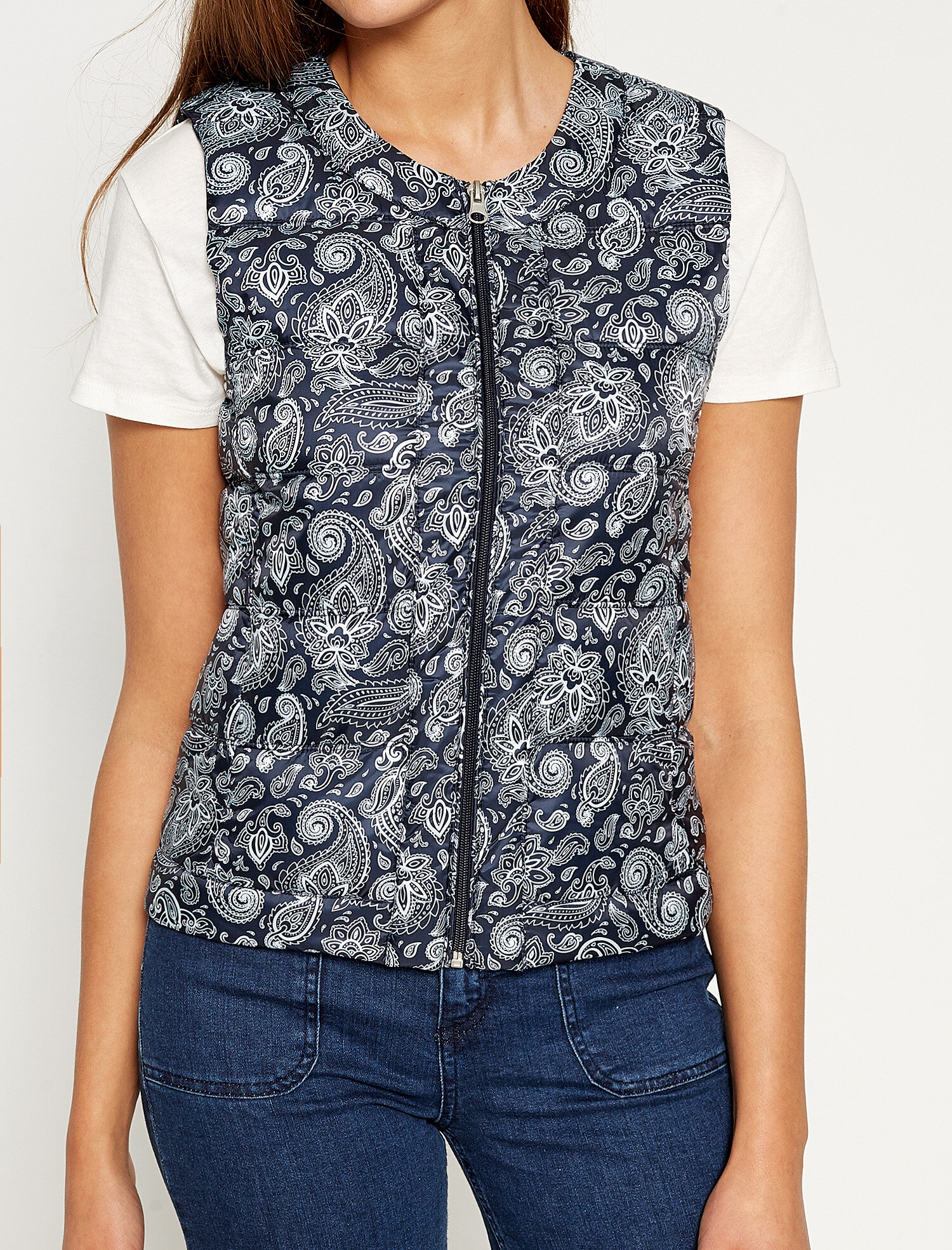   Desenli Şişme Yelek