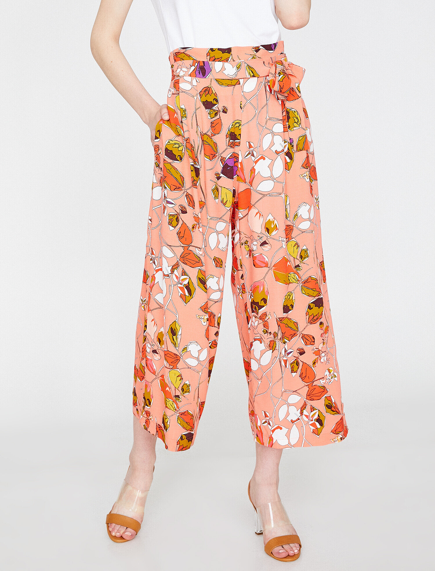   Beli Bağlamalı Pantolon