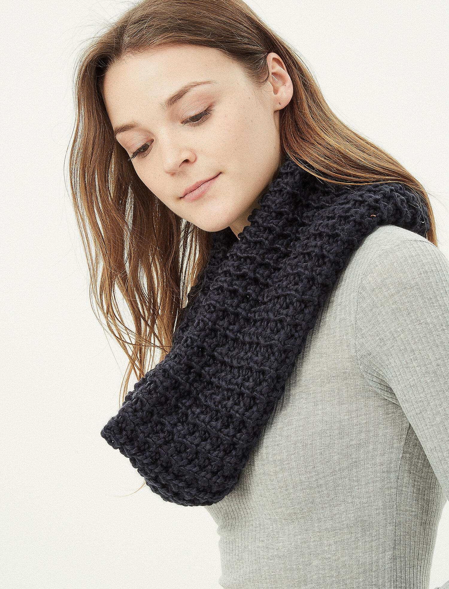  Kadın Basic Örgü Boyunluk