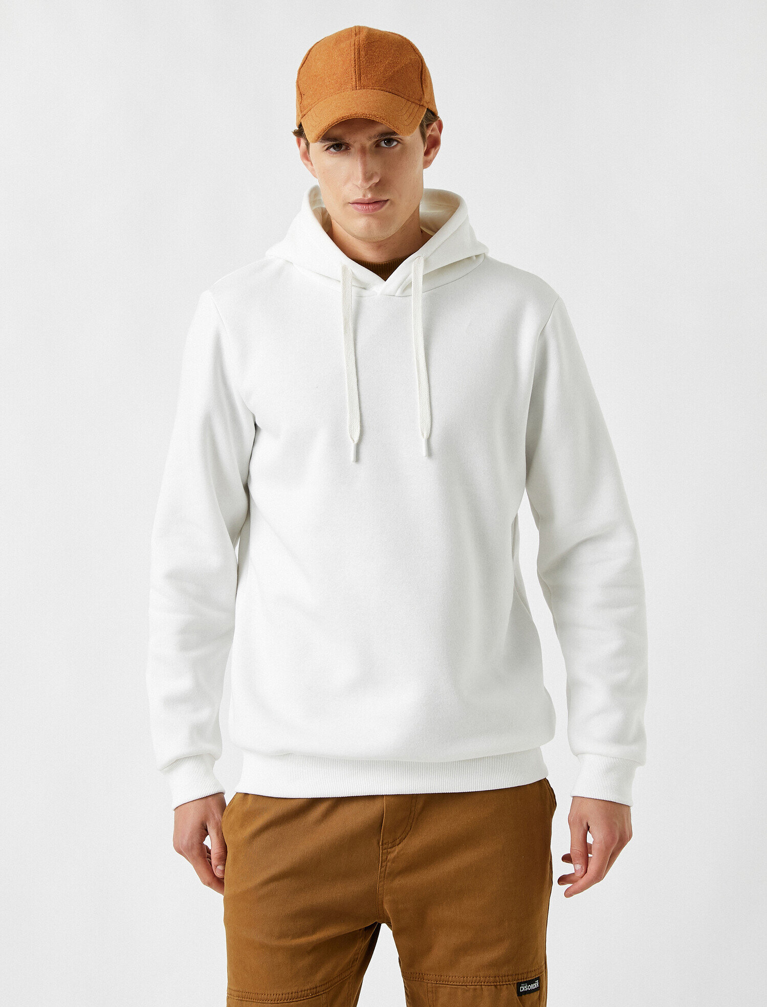   Basic Kapüşonlu Sweatshirt