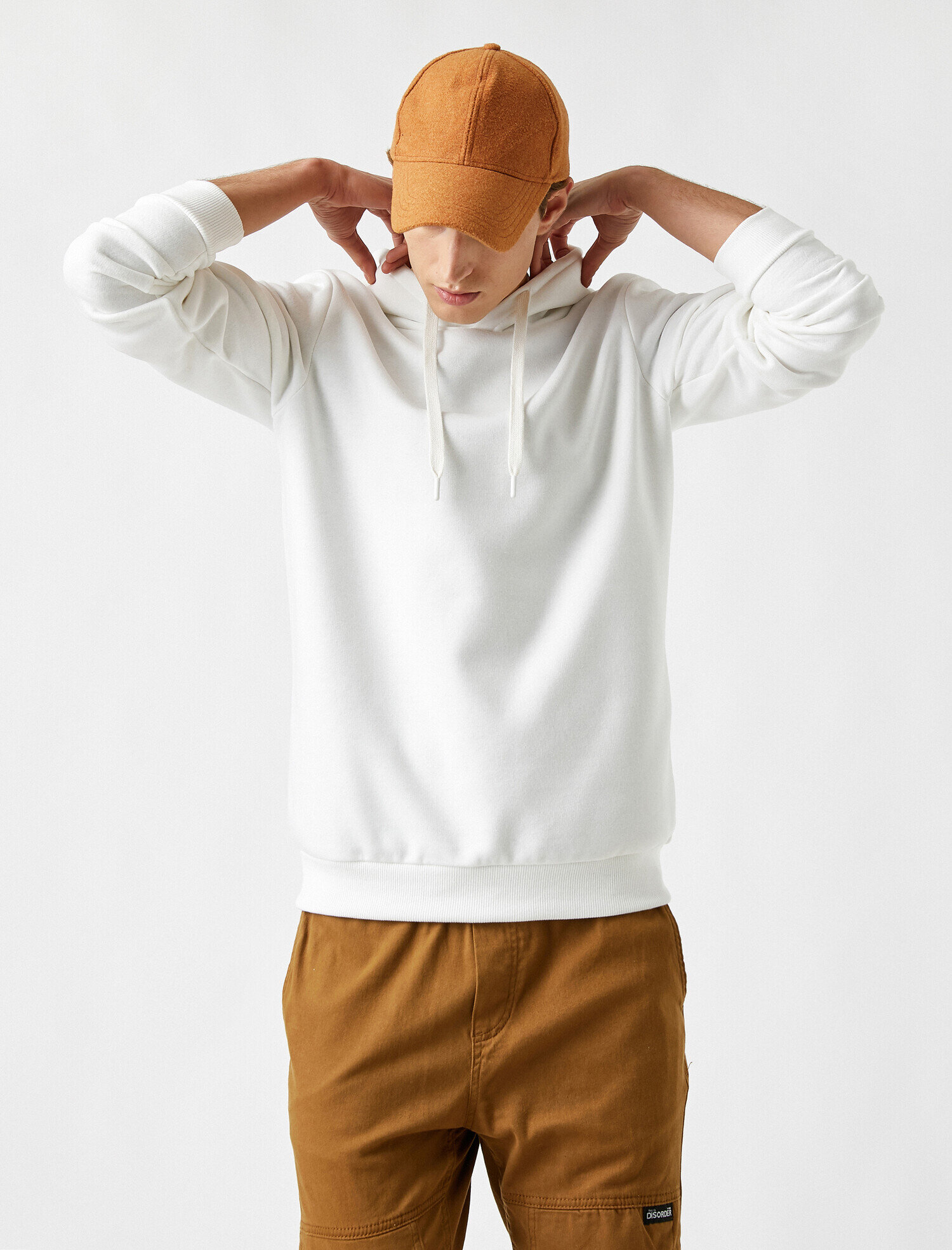   Basic Kapüşonlu Sweatshirt