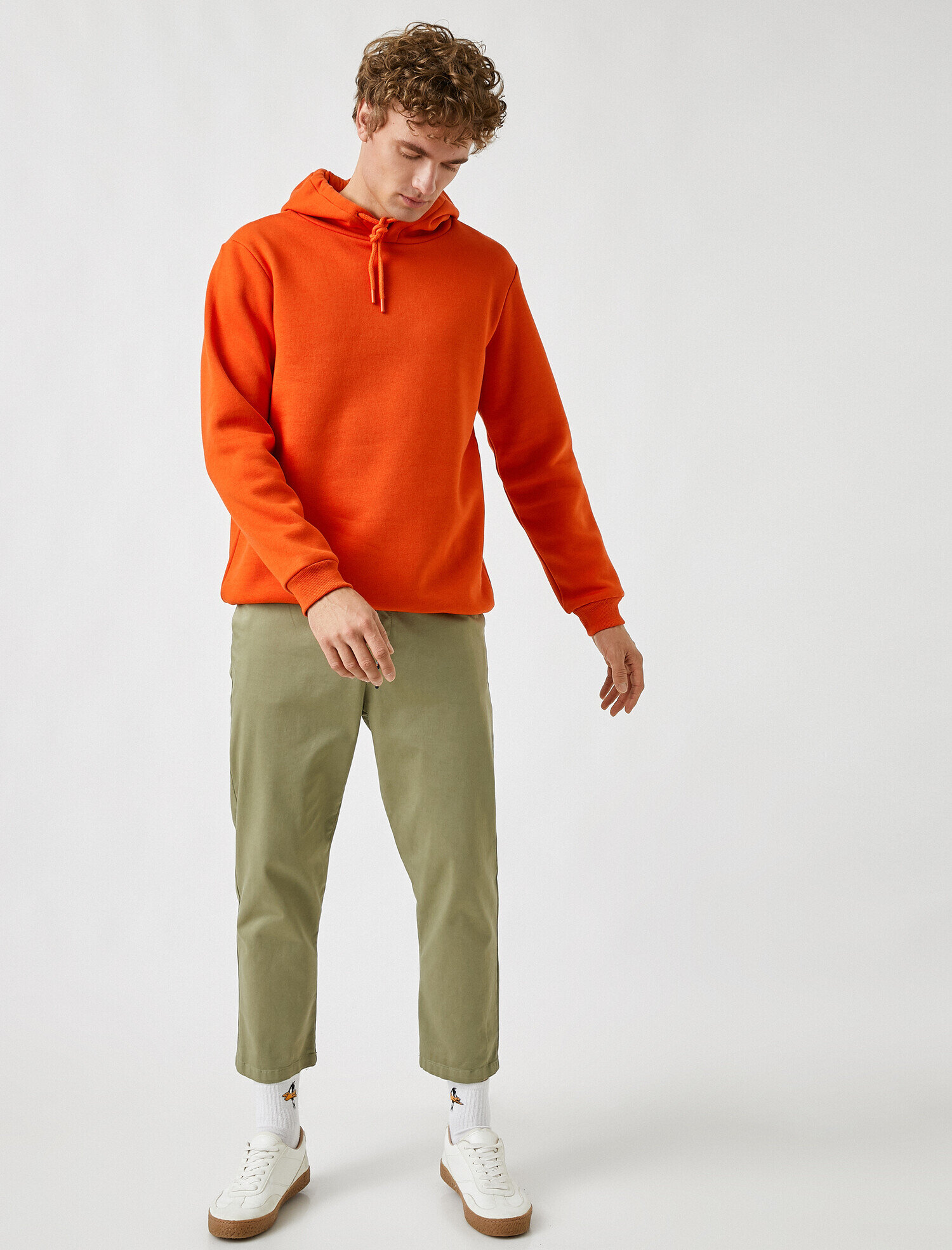  Basic Kapüşonlu Sweatshirt