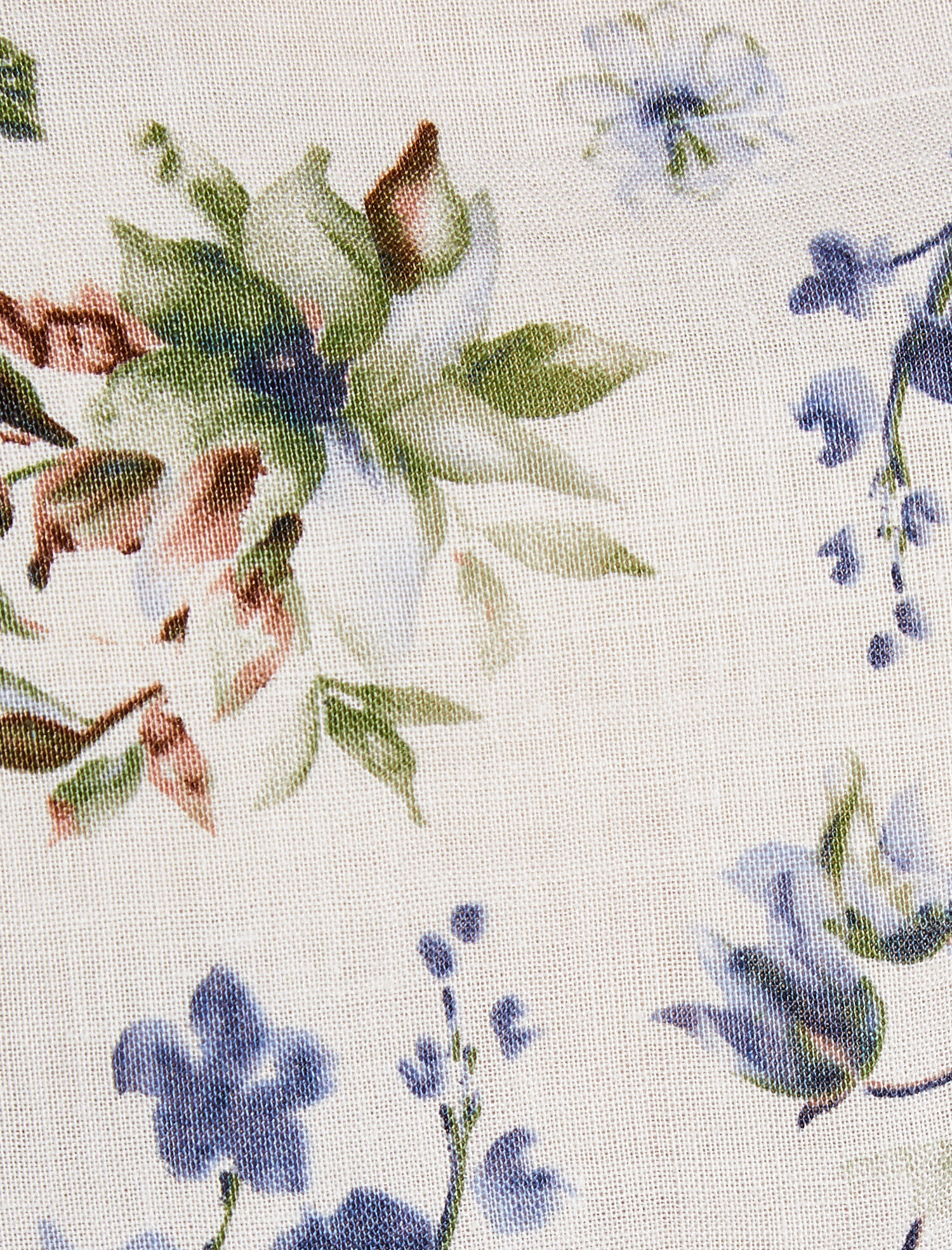   Çiçekli Kolsuz Bluz