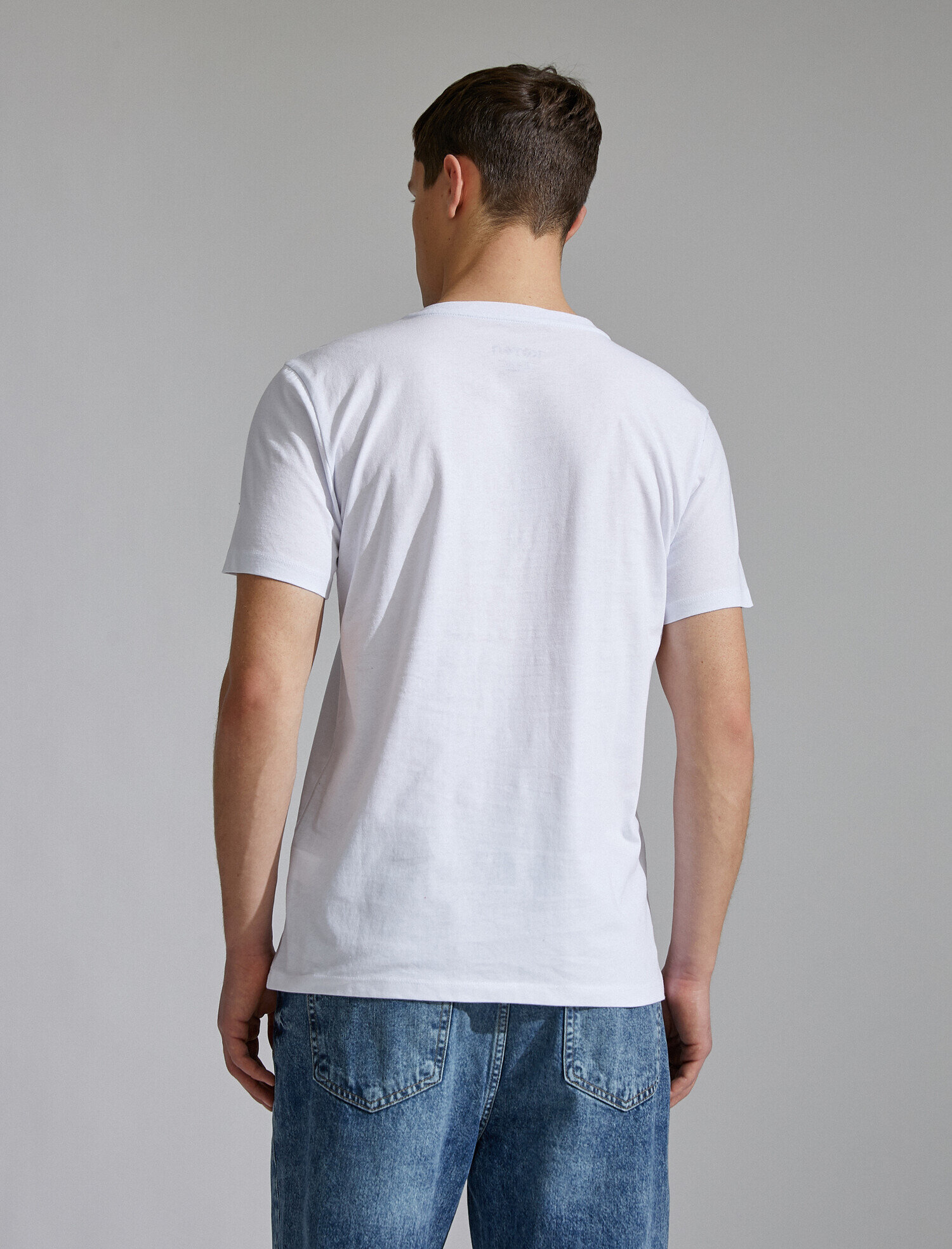   Baskılı Tişört Dar Kesim