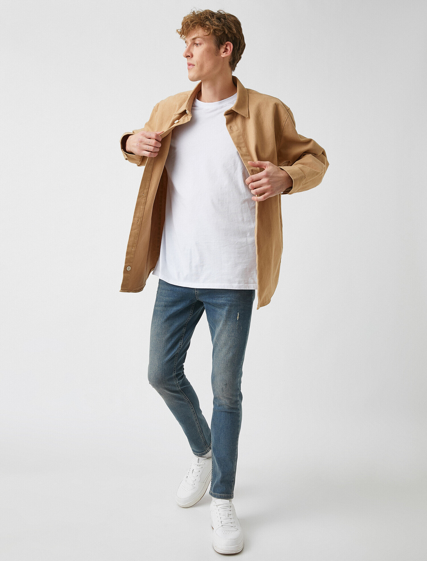 Super Skinny Fit Kot Pantolon - Justin Jean