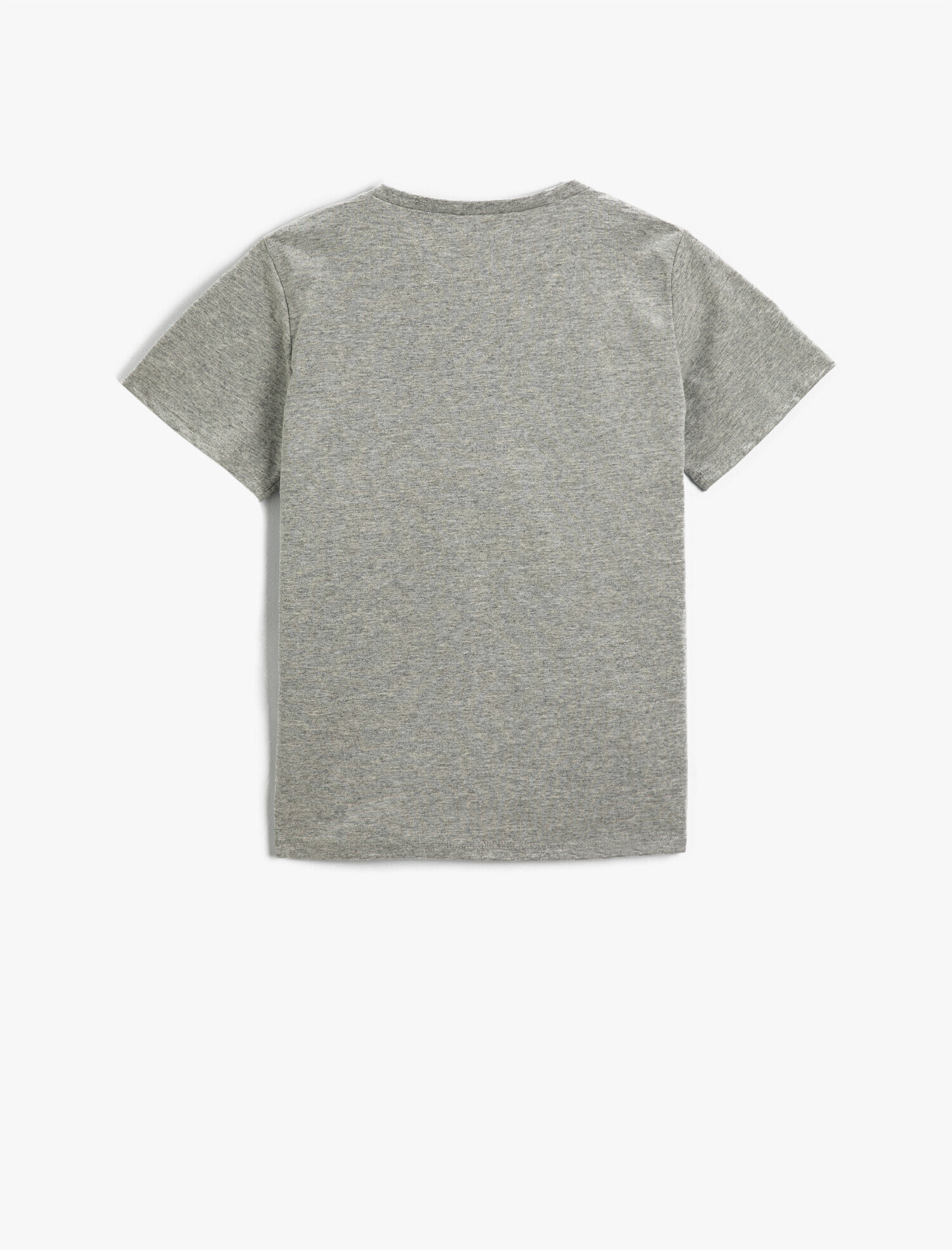  Erkek Çocuk Slogan Baskılı Kısa Kollu Tişört Bisiklet Yaka