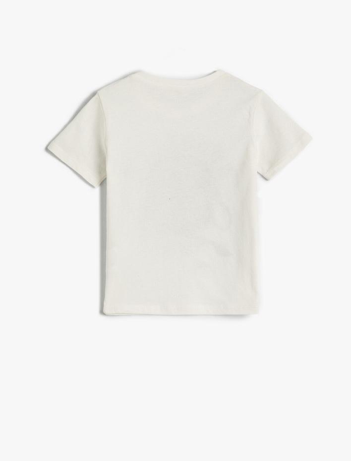 Erkek Çocuk Tişört Şehir Baskılı Kısa Kollu Pamuklu