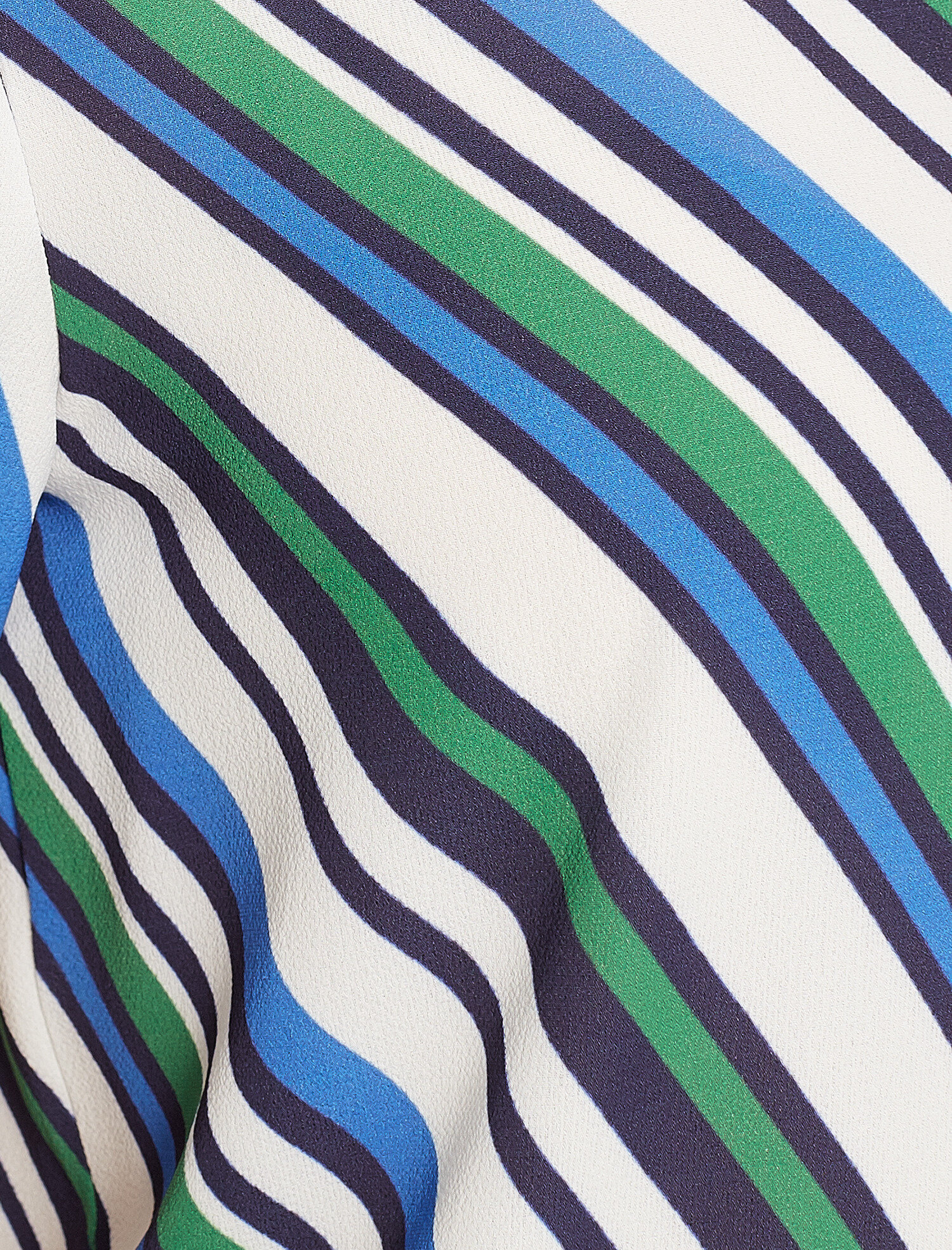   Desenli Bluz Kısa Kollu