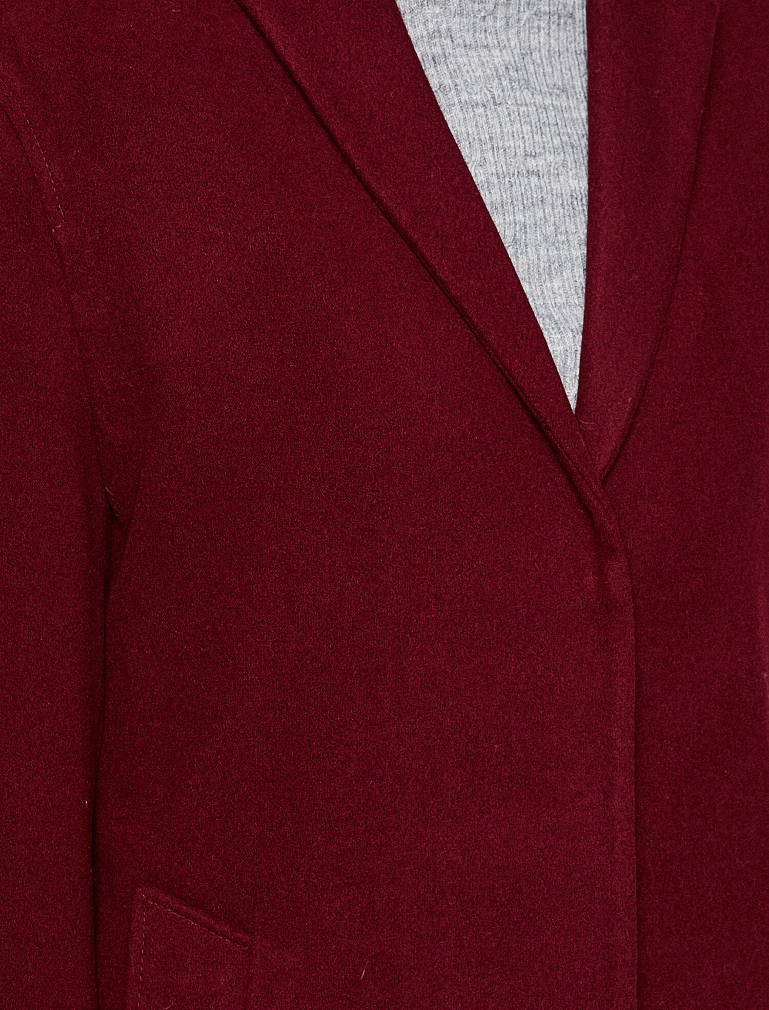   Düğme Detaylı Rahat Kesim Kaban