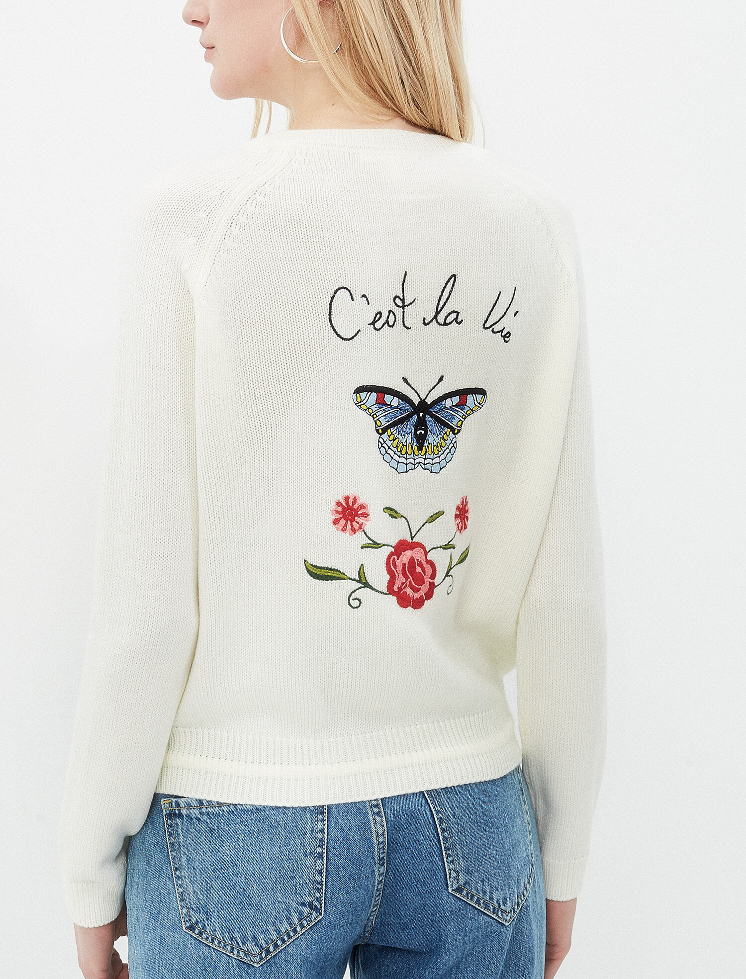   Beli Bağlamalı Triko Kazak