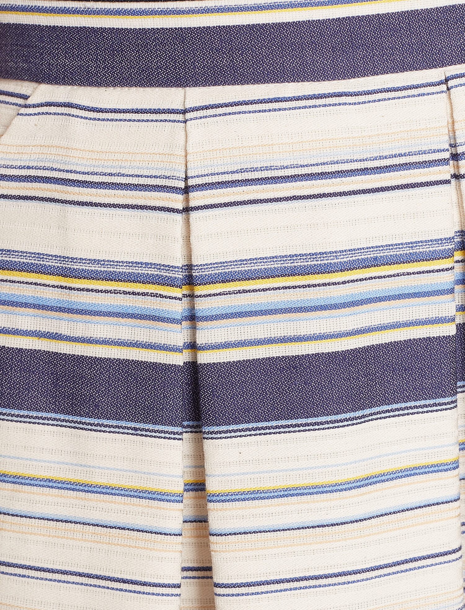   Çizgili Midi Etek