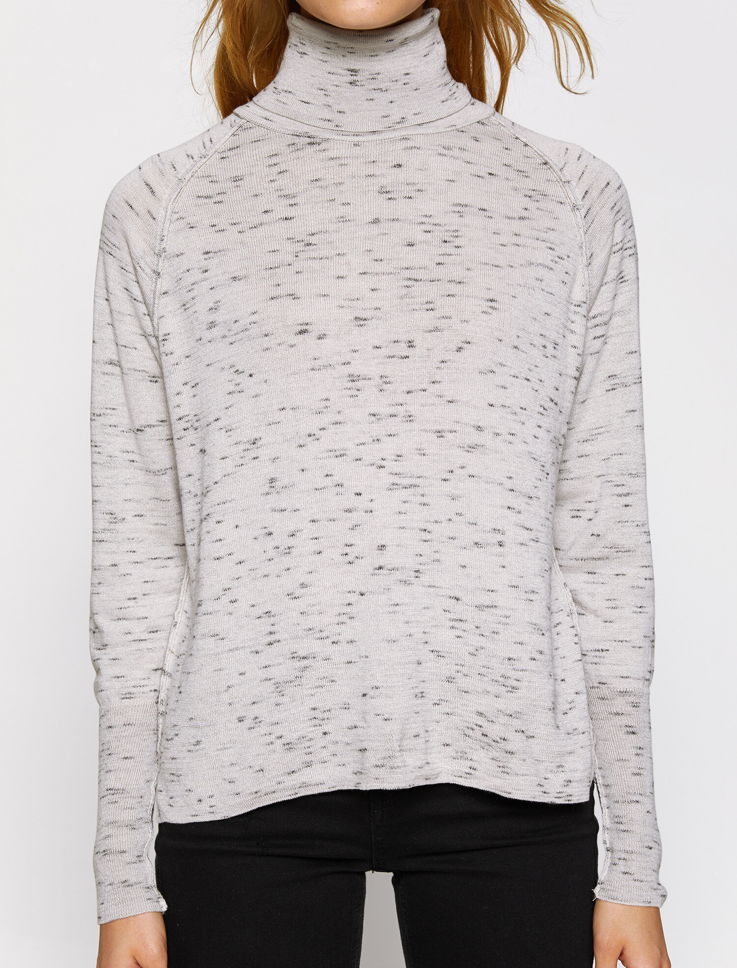   Boğazlı Triko Kazak