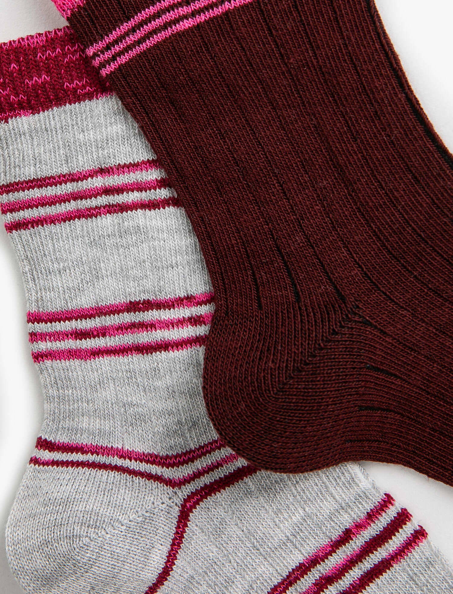  Kız Çocuk 2'li Desenli  Çorap Seti