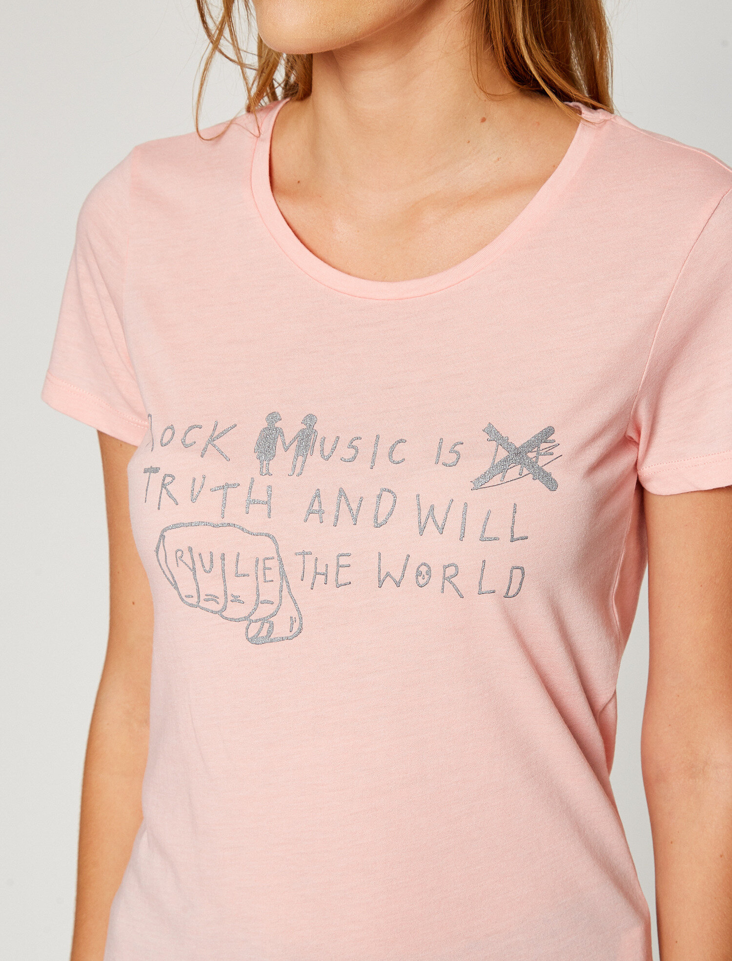 Yazılı Baskılı Tişört