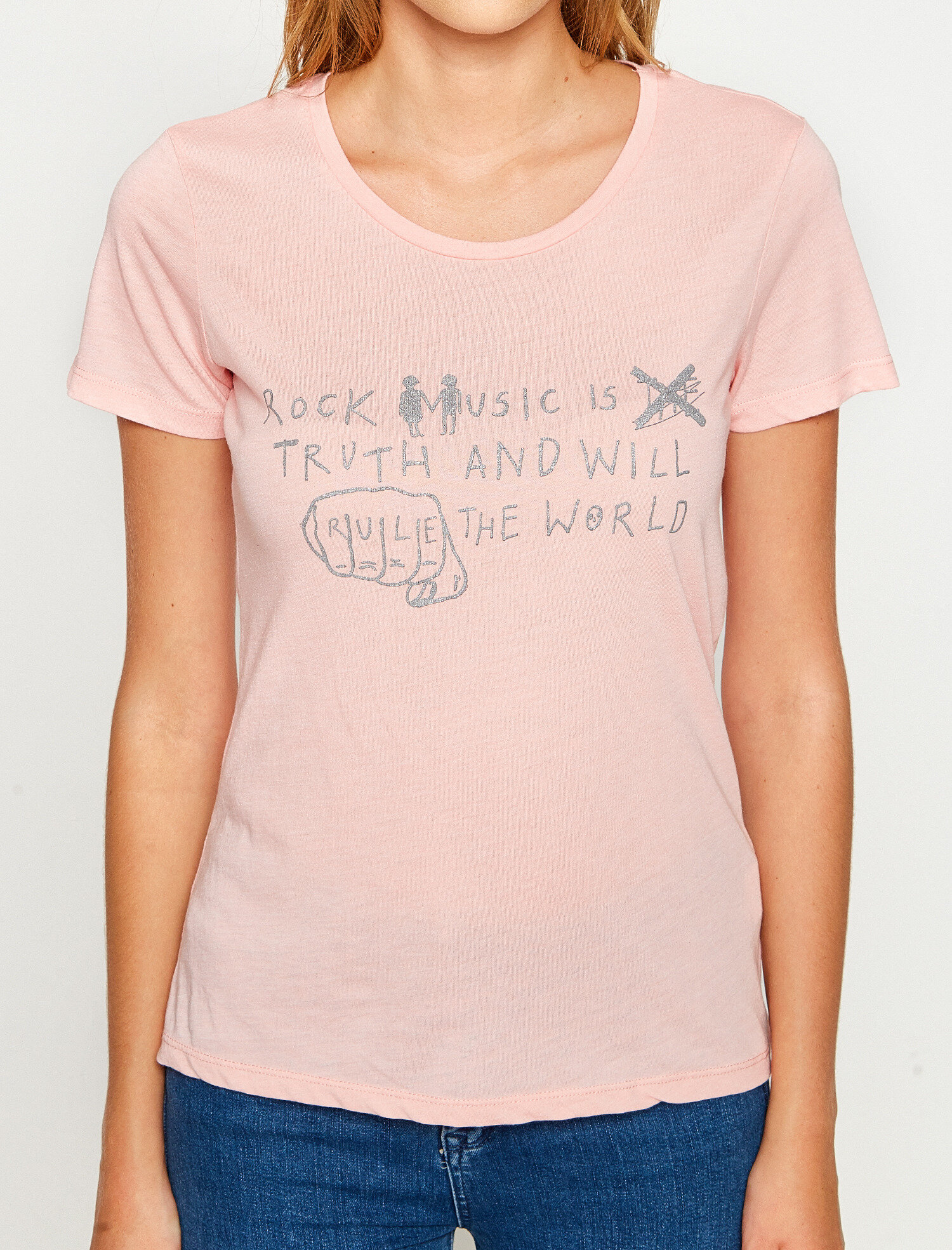 Yazılı Baskılı Tişört