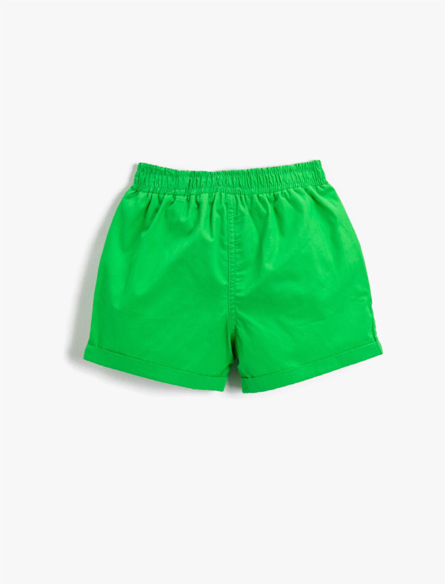  Kız Çocuk Basic Fiyonklu Şort Pamuklu