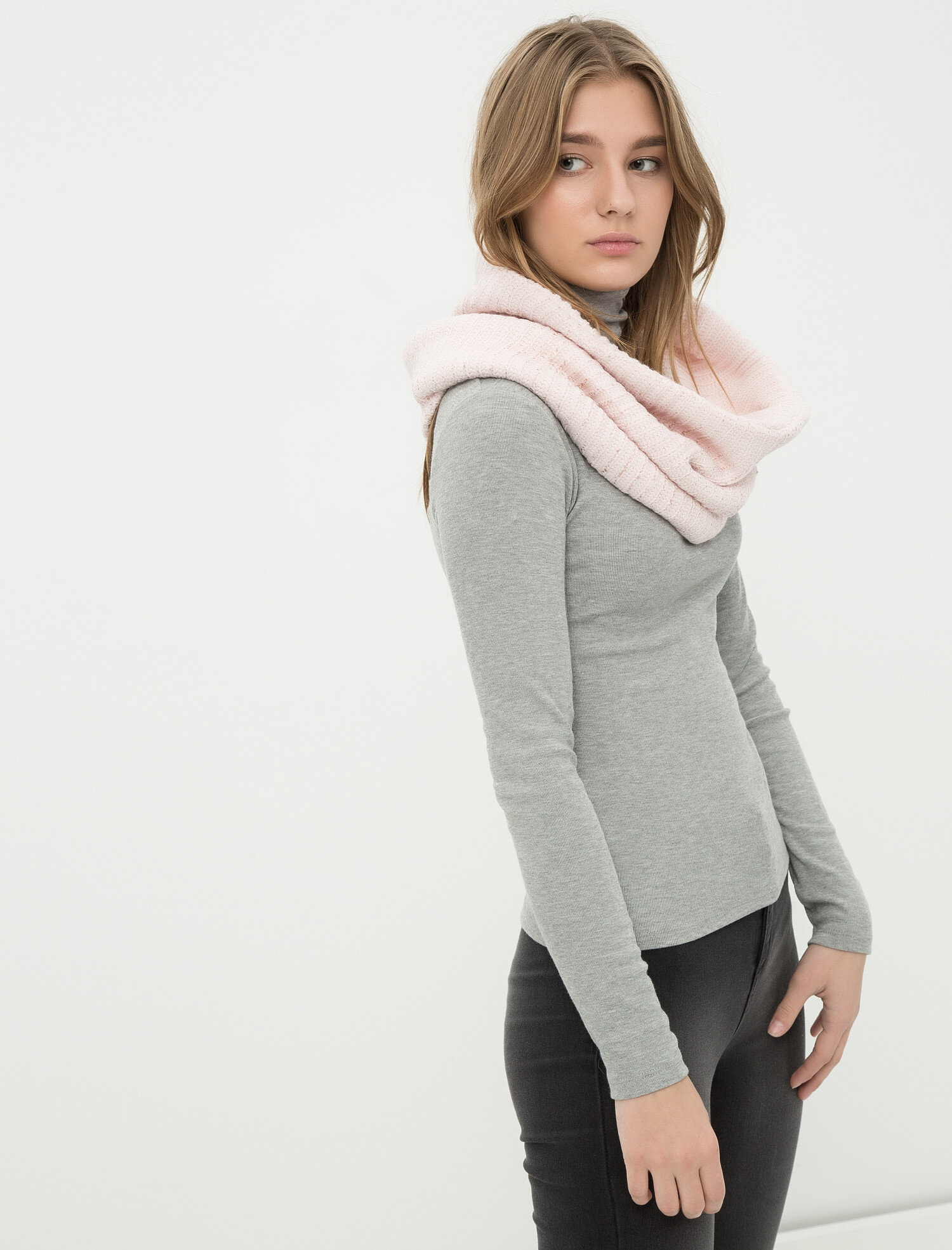  Kadın Örgü Boyunluk Atkı