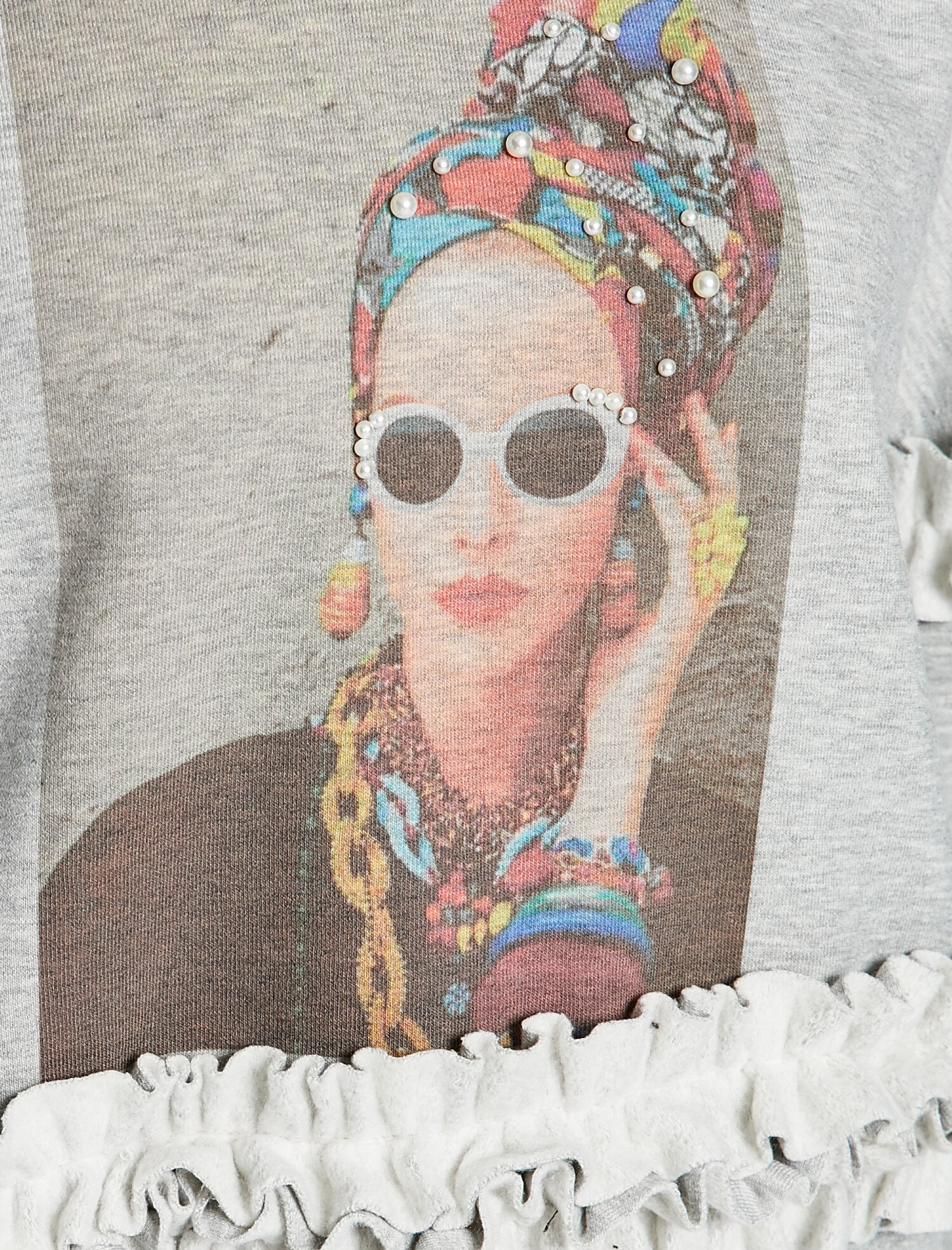   Baskılı Sweatshirt