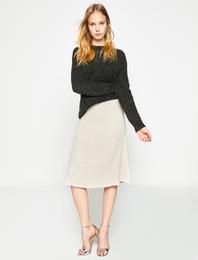 Normal Bel Triko Etek