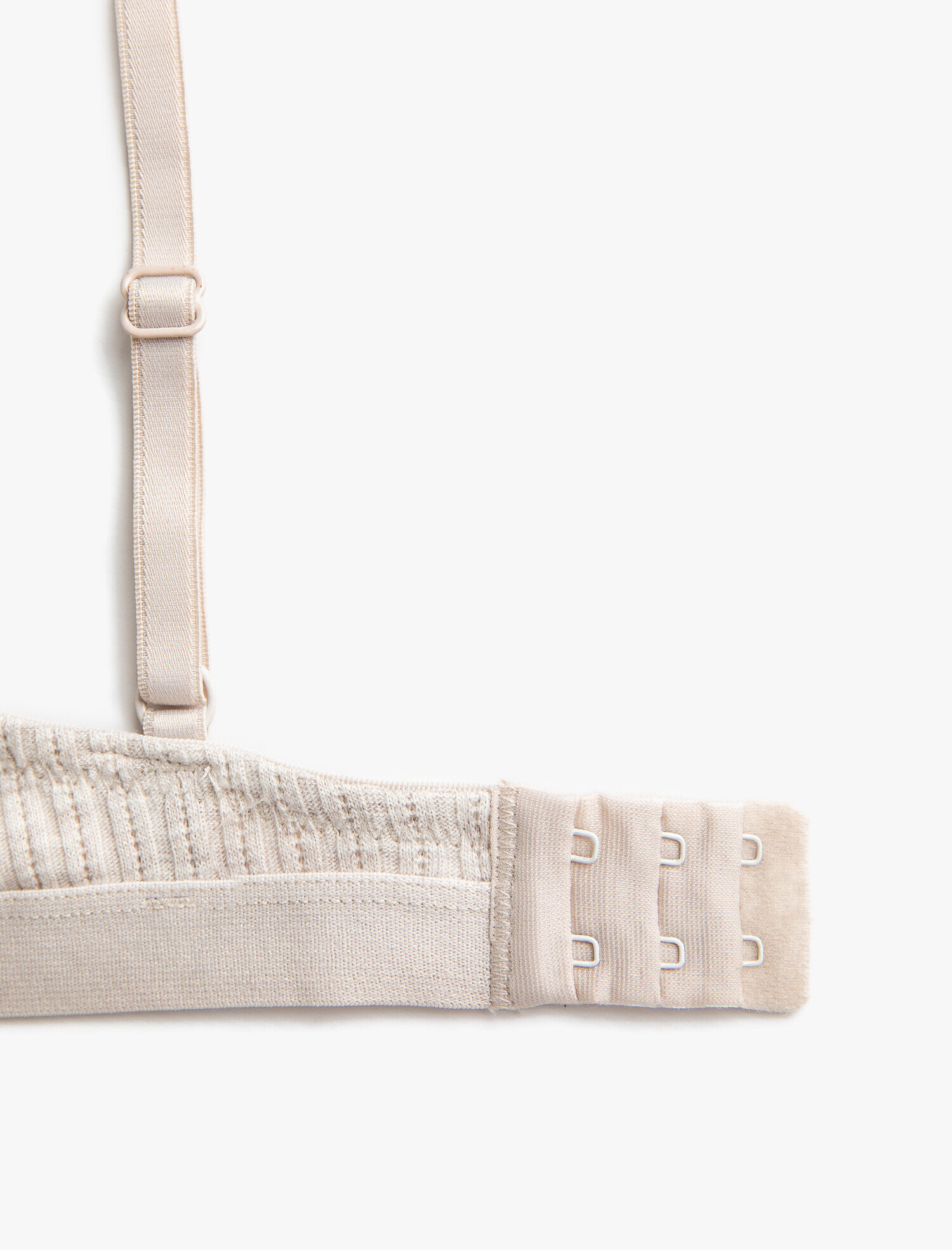   Push Up Sütyen Pamuklu Dolgulu Balenli Kaplı