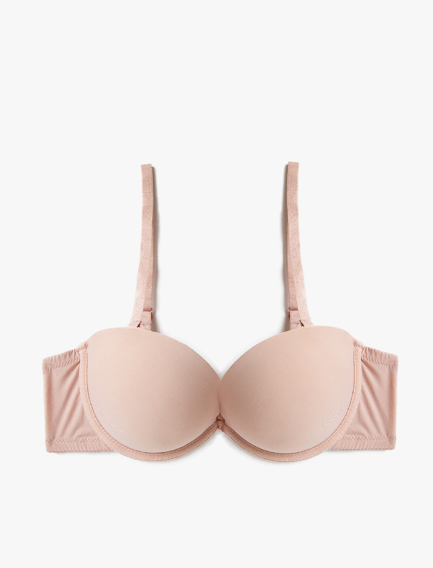   Straplez Sütyen Destekli Ekstra Dolgulu Balenli Kaplı