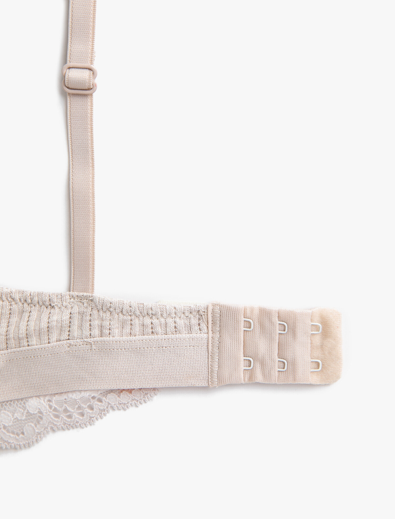   Pamuklu Dantel Detaylı Sütyen