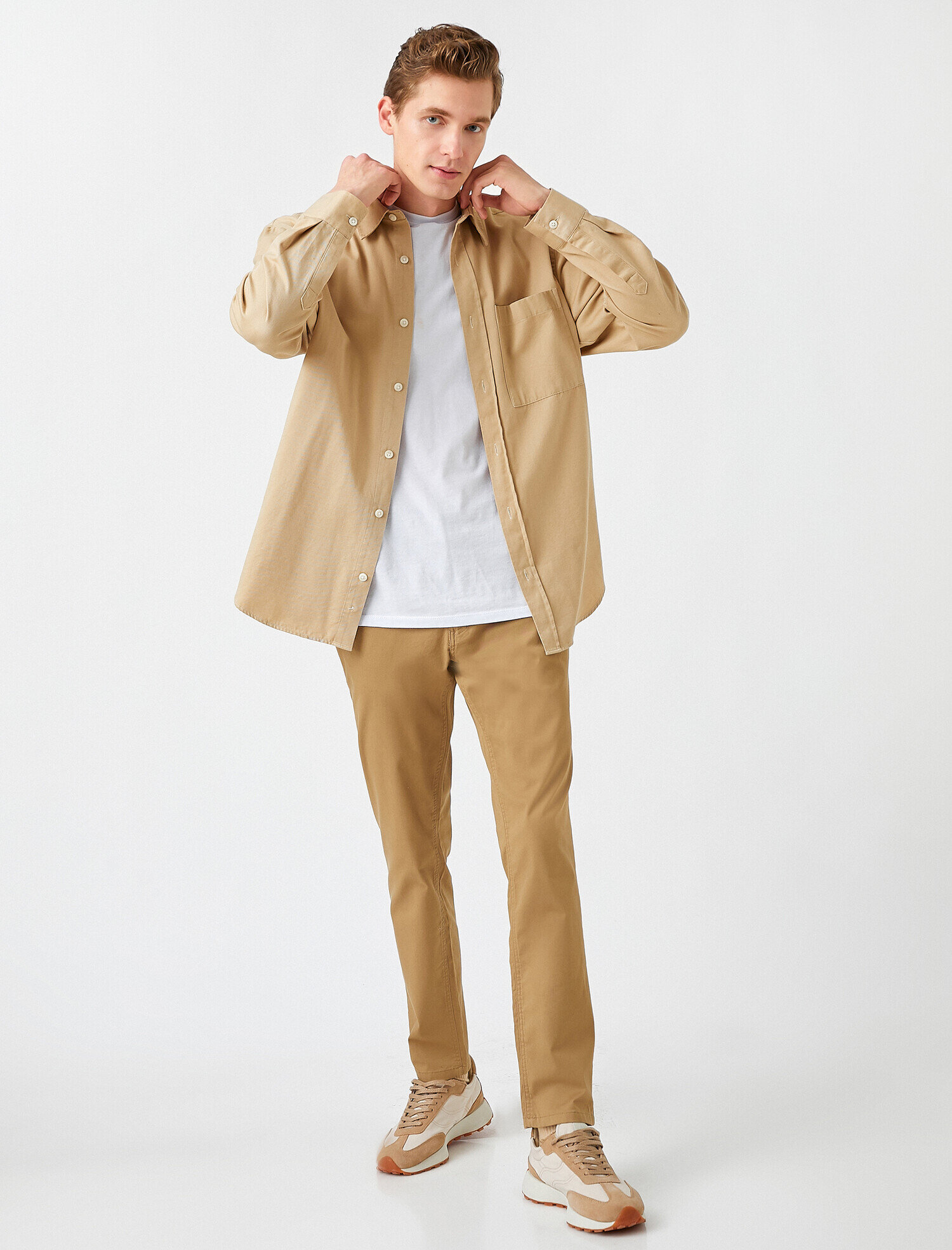   Slim Fit Basic Pantolon