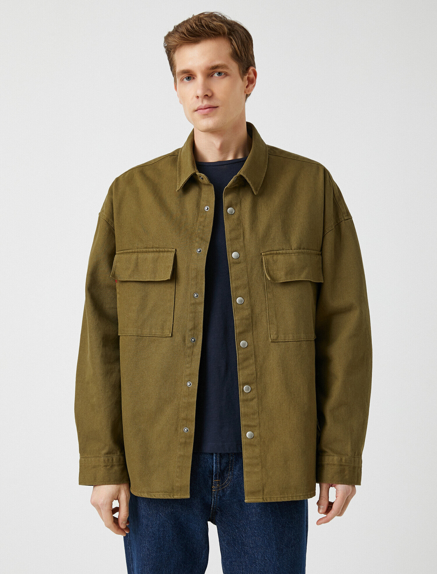 Gabardin Gömlek Ceket