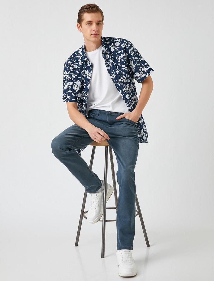  Slim Fit Kot Pantolon - Brad Jean