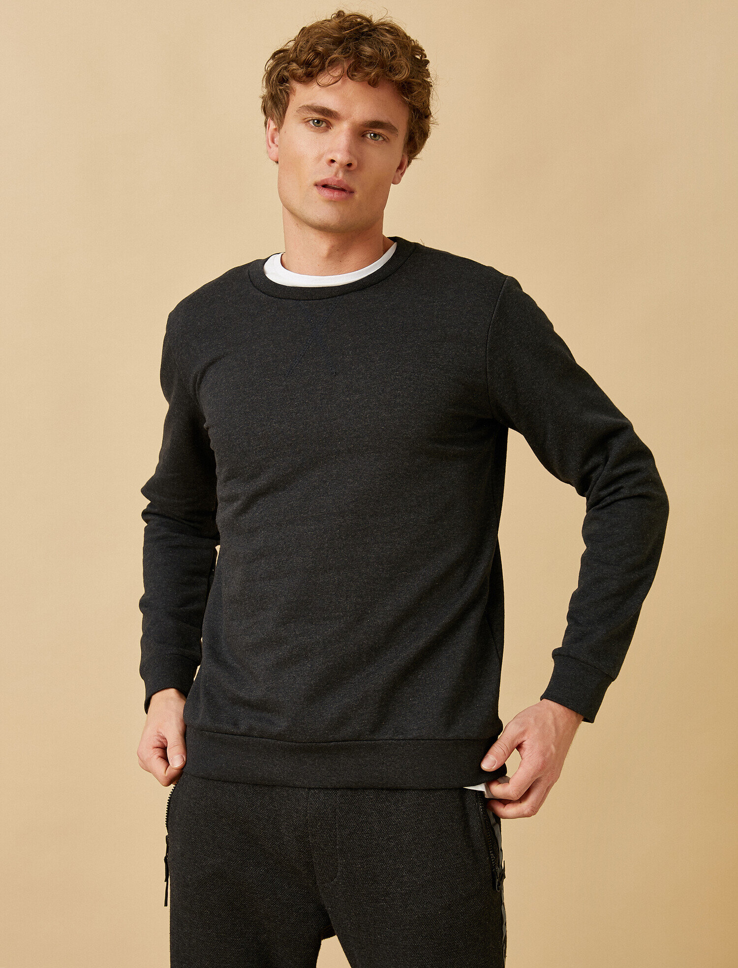   Basic Sweatshirt Pamuklu