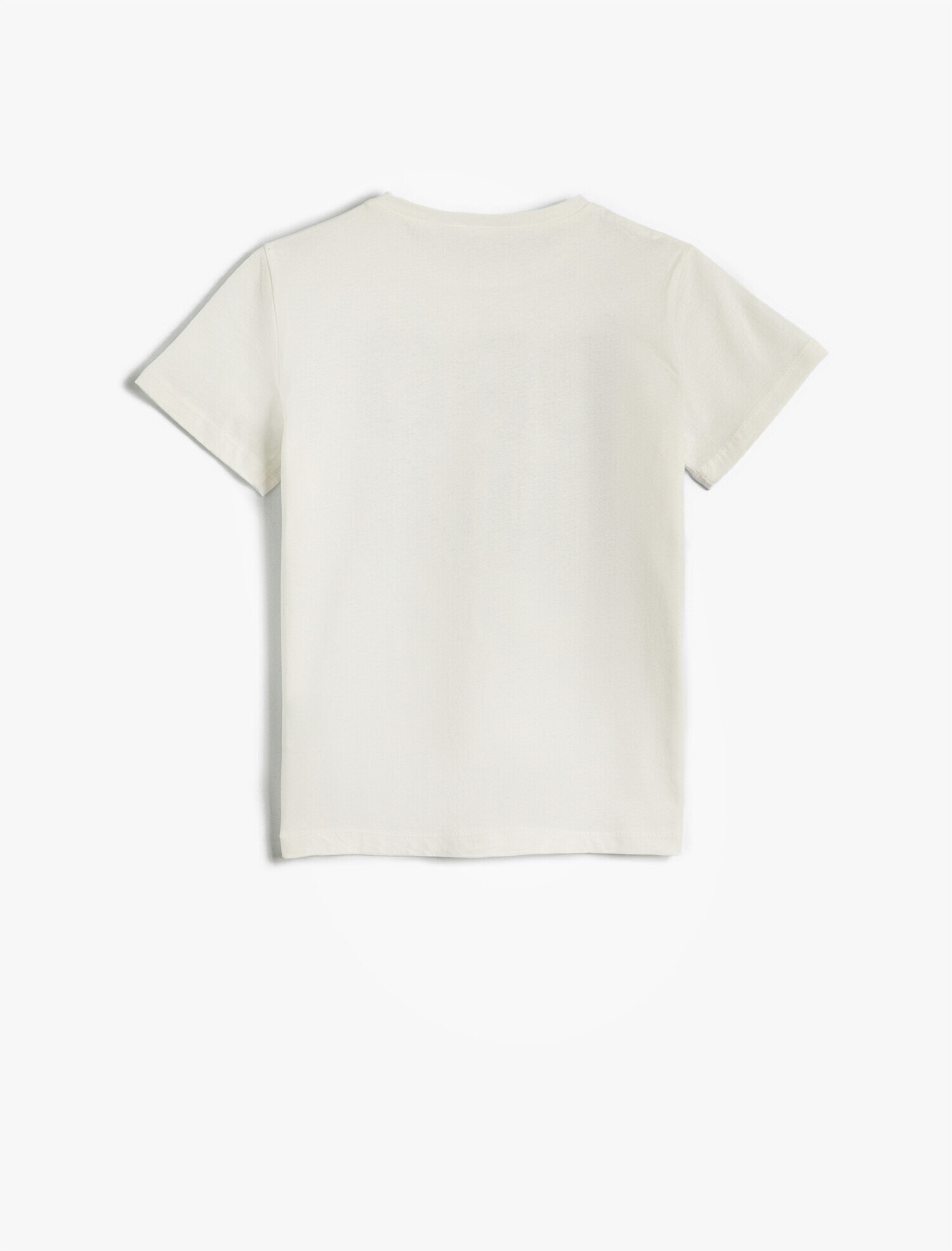  Erkek Çocuk Kısa Kollu Tişört Pamuklu Slogan Baskılı